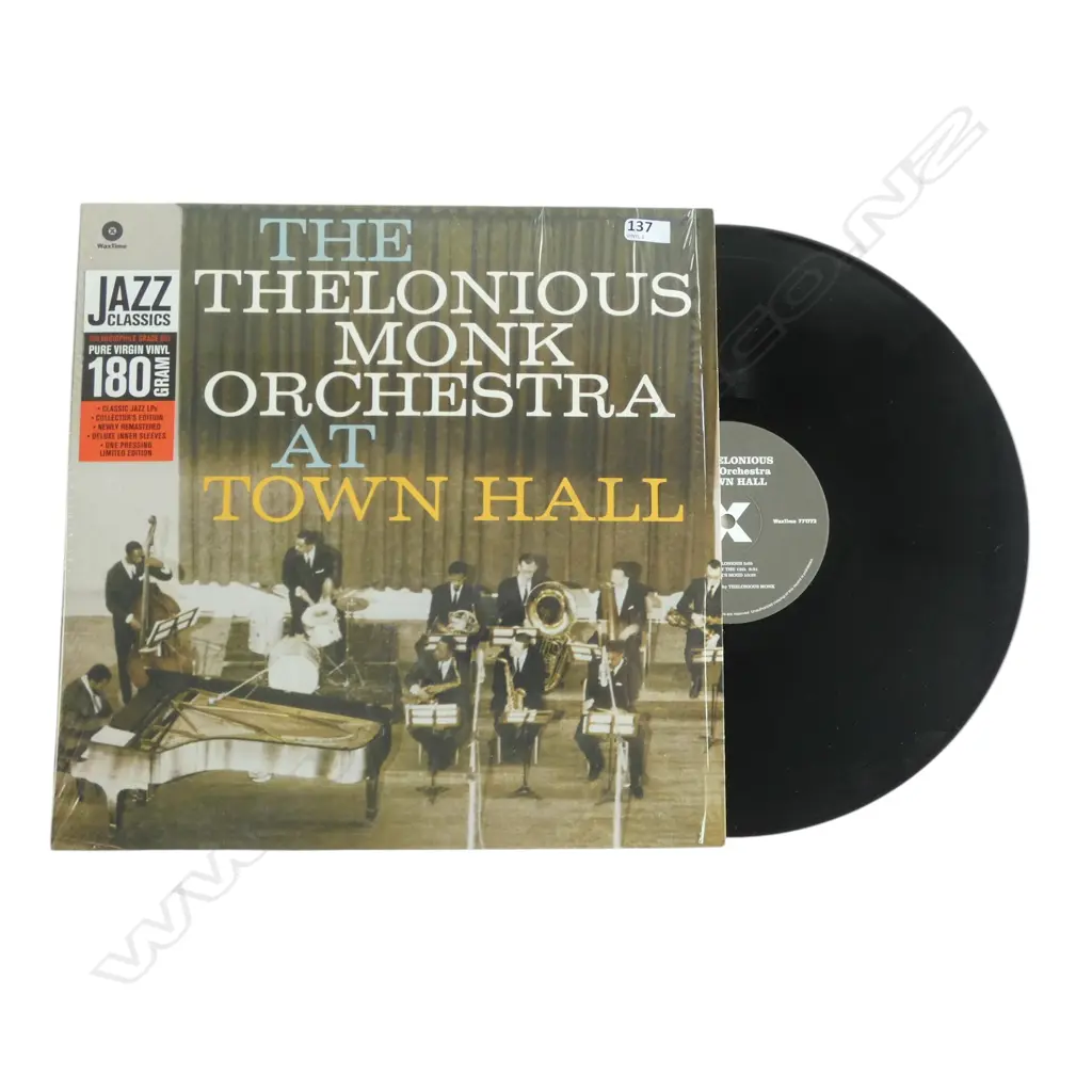 THE THELONIOUS MONK ORCHESTRA 'AT THE TOWN HALL' 771772 Image 1++